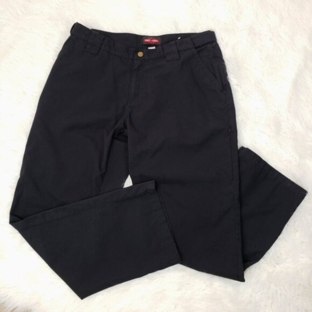 TRU-SPEC Tactical Pants Rip-Stop Fabric Black Cargo size 14 Utility